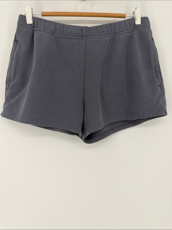 SKIMS Pants - SKIMS Cotton Fleece Lounge Shorts Gray Small Cozy Drawstring Pockets